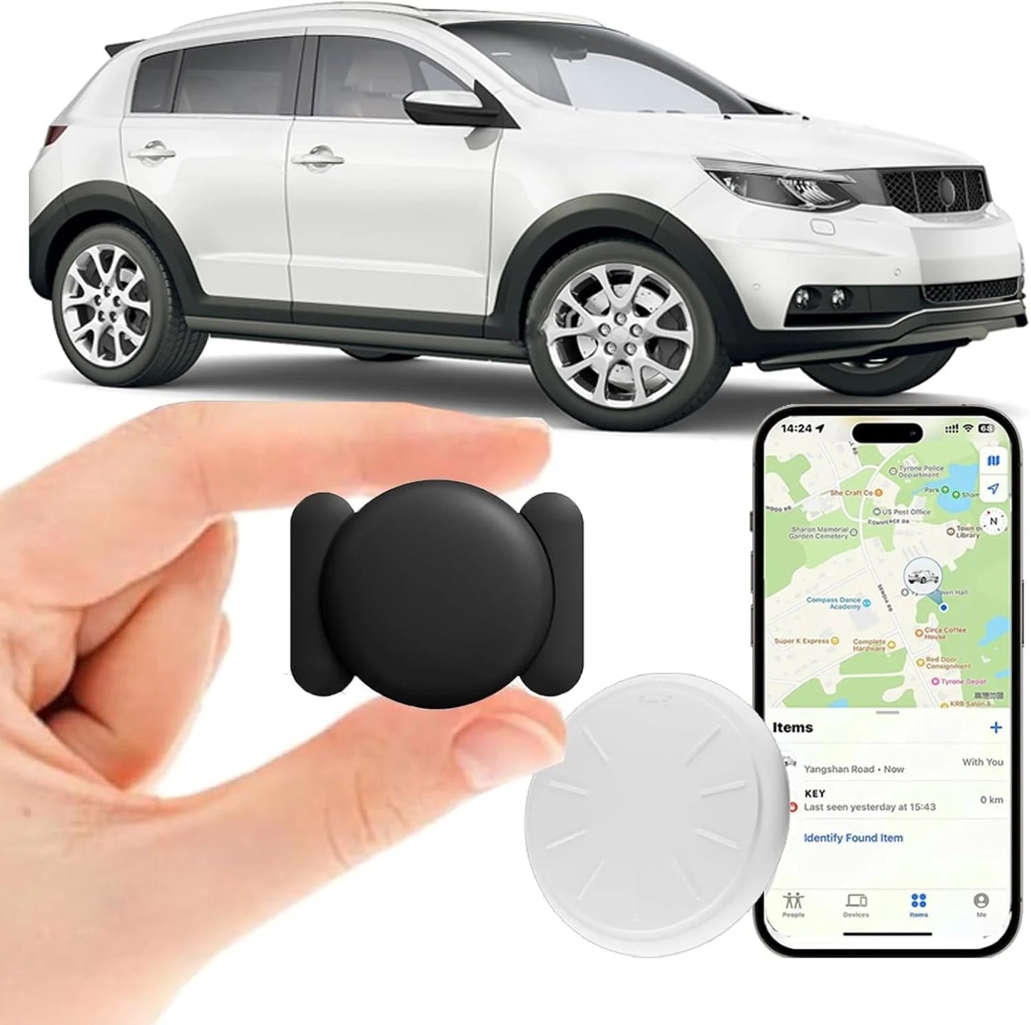 Mini GPS pour Moto et Voiture